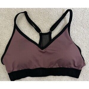 Victorias Secret PINK SPORT Ultimate Lightly Lined Sports Bra Mauve Small
